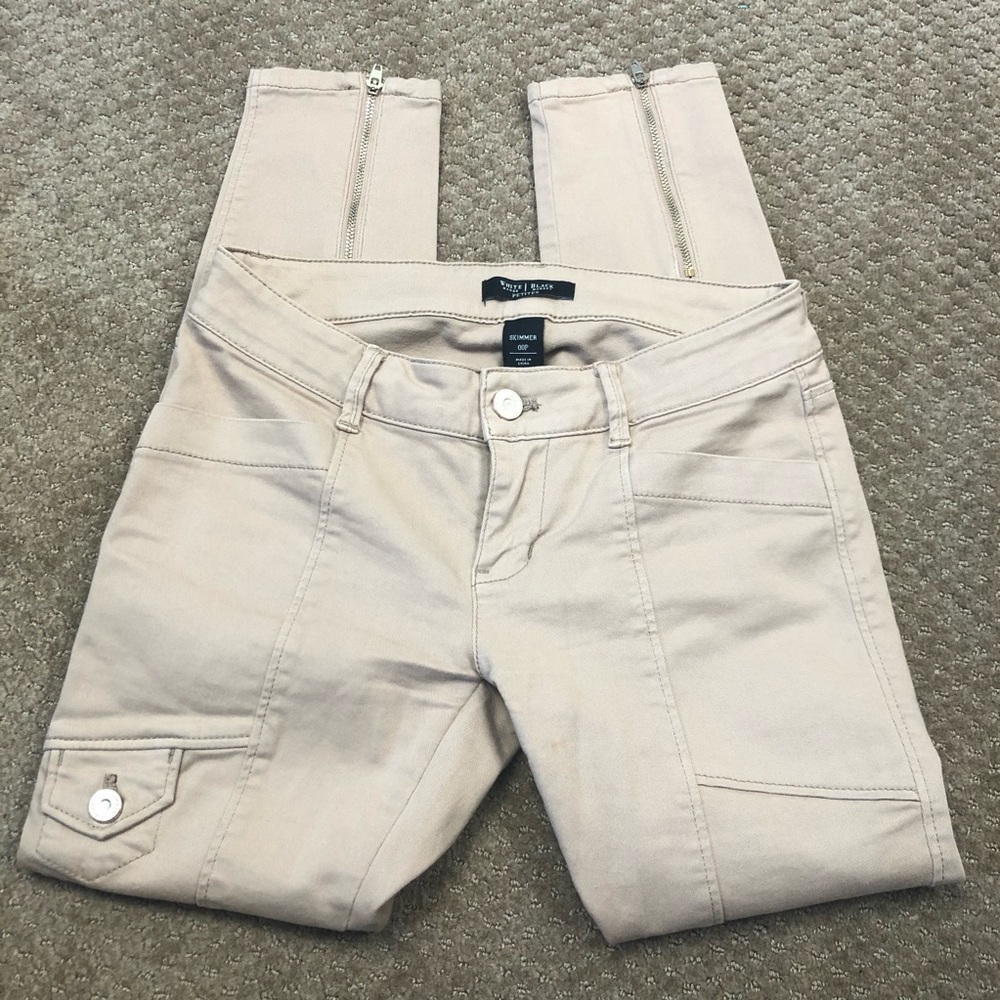 WHBM skinny cropped pants